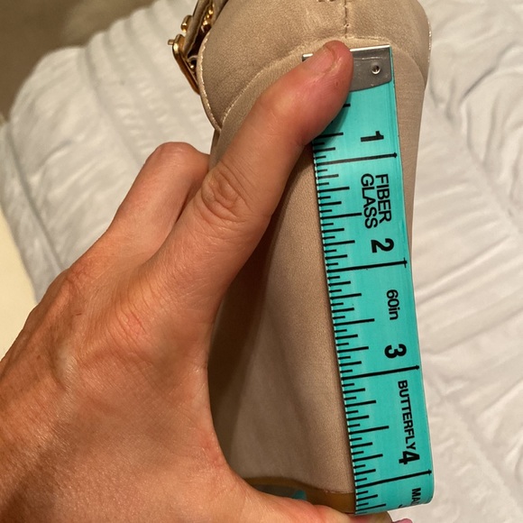 New in Box Size 8 Strappy Wedge Heels by Top Moda - Picture 7 of 8